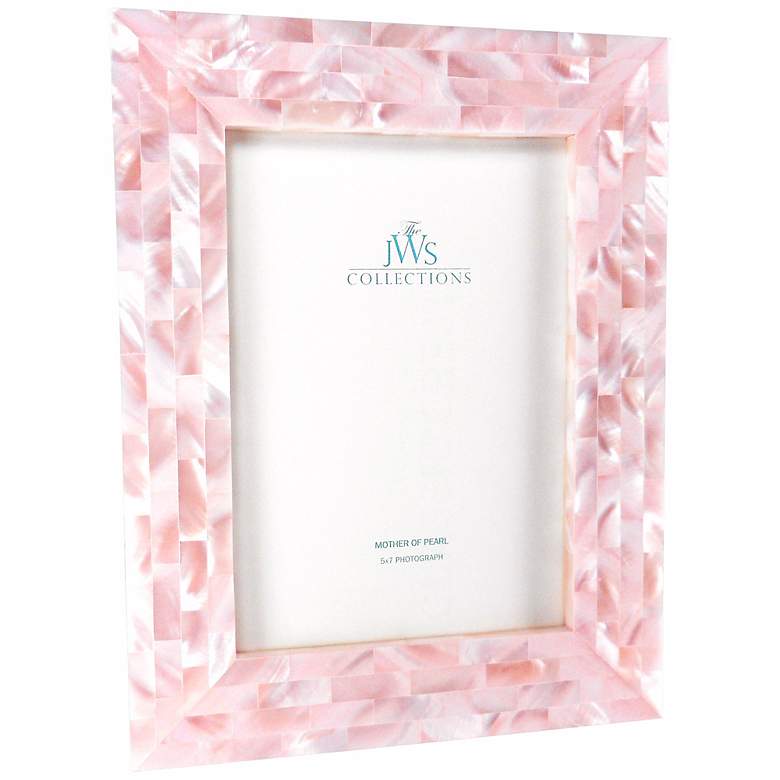 Image 1 Pink Mother of Pearl 5x7 Frame