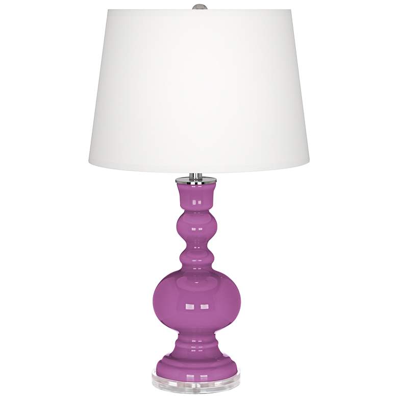 Image 1 Pink Orchid Apothecary Table Lamp