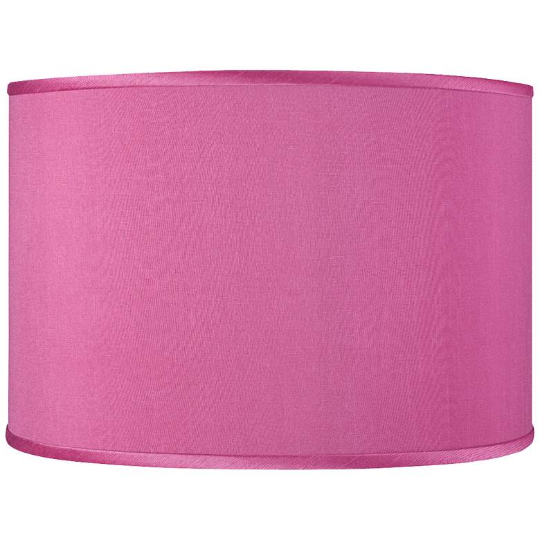 Image 1 Pink Orchid Faux Silk Shade 12x12x8.5 (Spider)