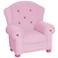 Pink Plush Kids Arm Chair