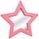 Pink Star 22" High Wall Mirror