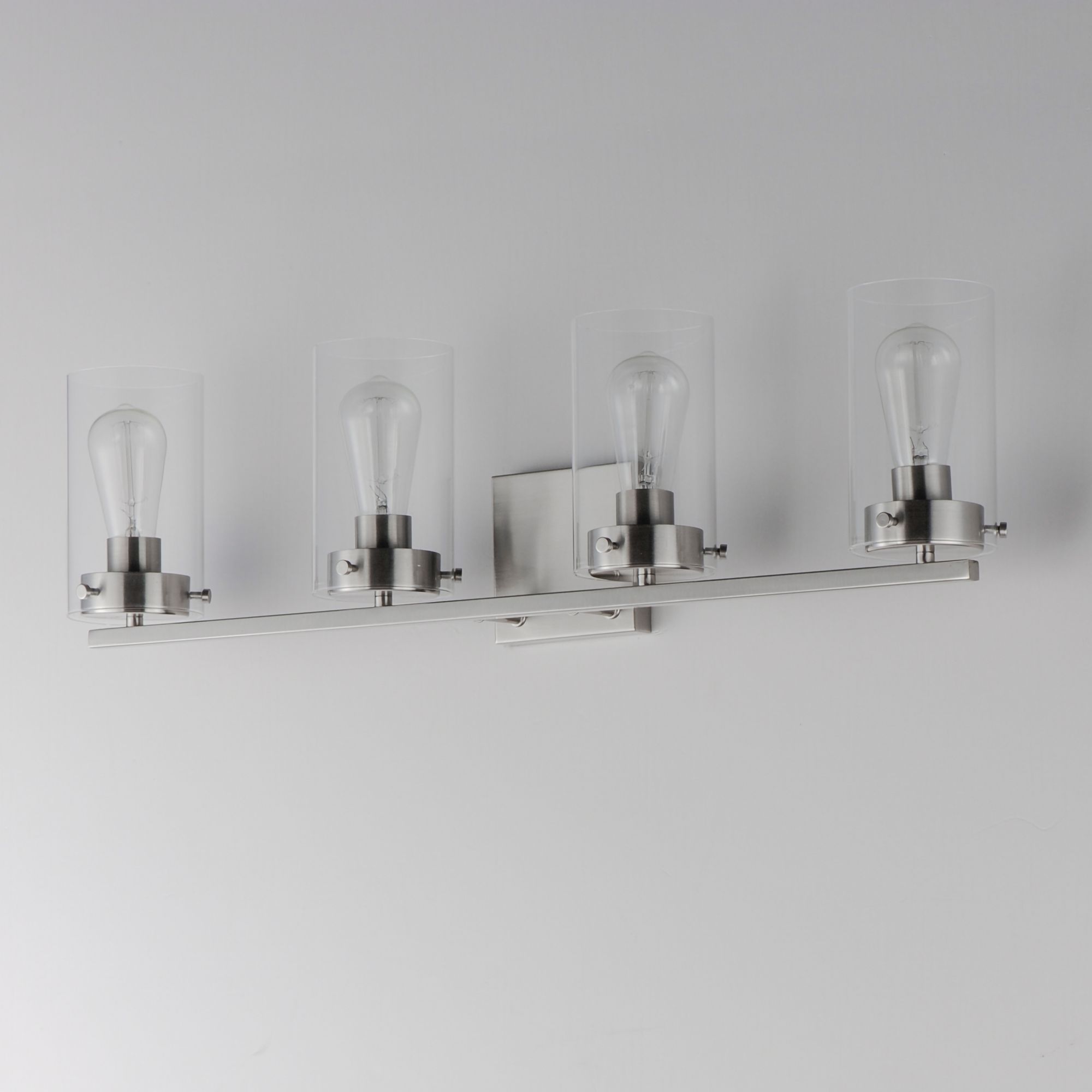 Image 4 Pinn 4-Light Bath Vanity - Satin Nickel more views