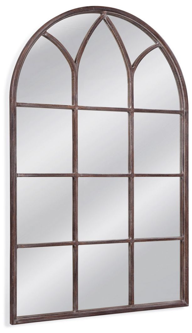 Image 2 Pinole 85" Brown Floor Mirror more views