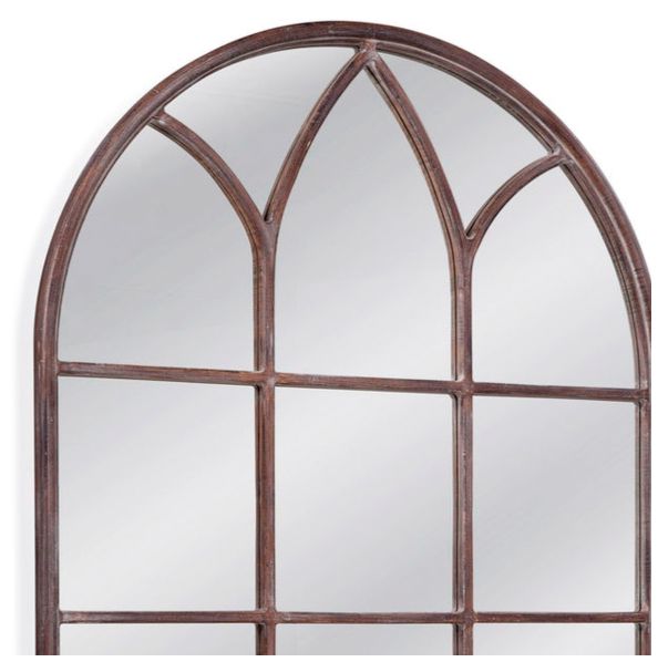 Image 3 Pinole 85" Brown Floor Mirror more views