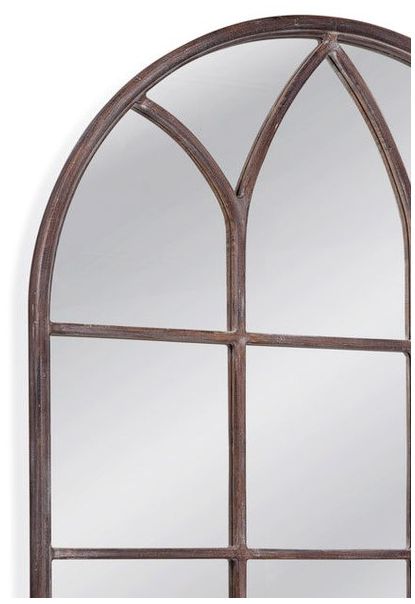 Image 4 Pinole 85" Brown Floor Mirror more views
