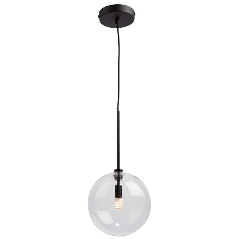 Image 1 Pinpoint 1 Light Pendant Black