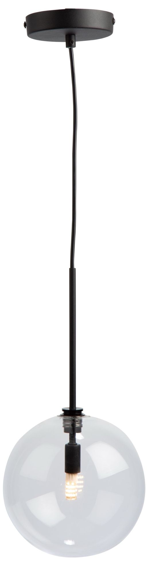 Image 3 Pinpoint 1 Light Pendant Black more views