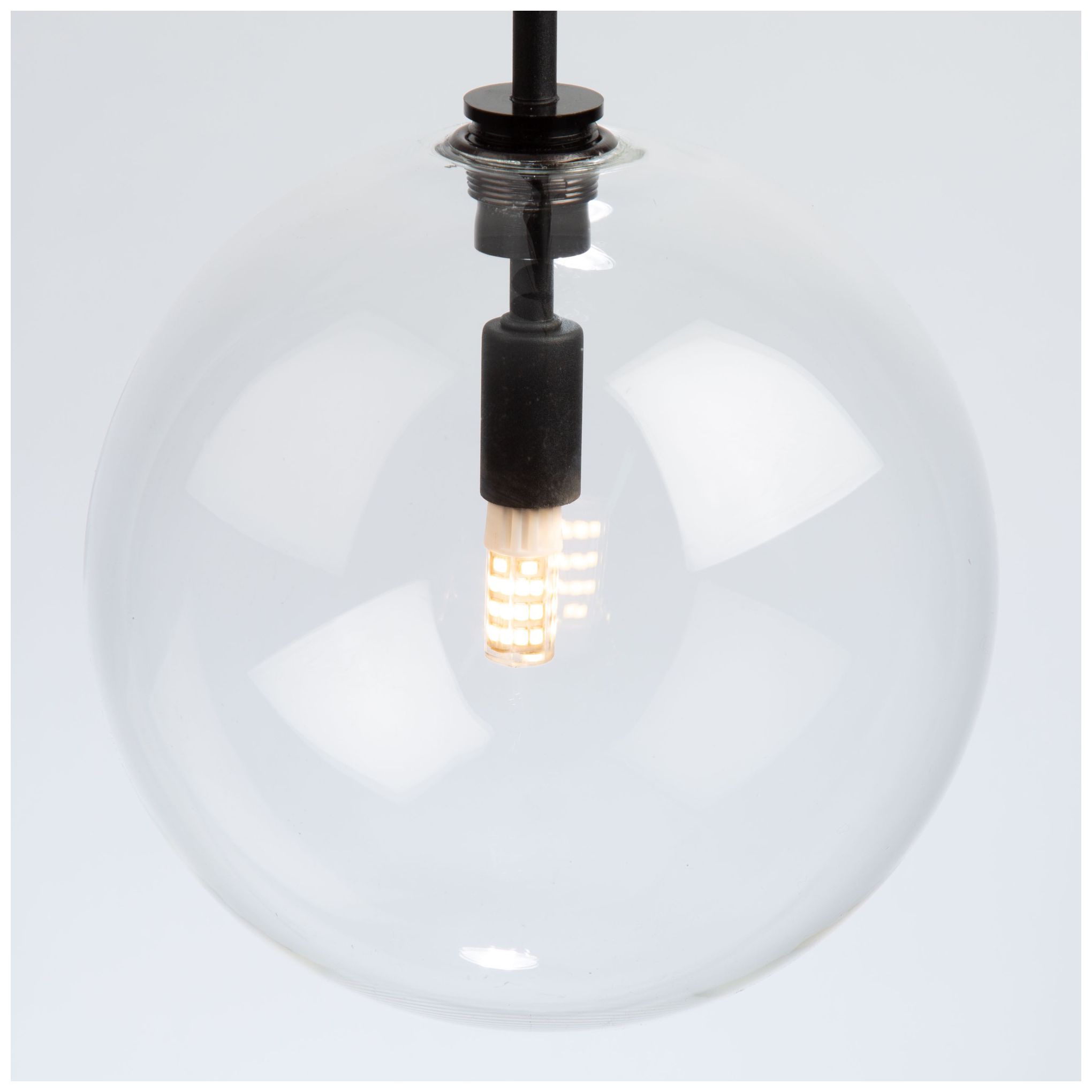 Image 4 Pinpoint 1 Light Pendant Black more views