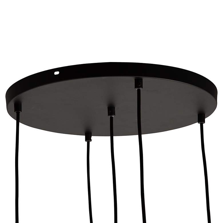 Image 6 Pinpoint 5 Light Pendant Black more views