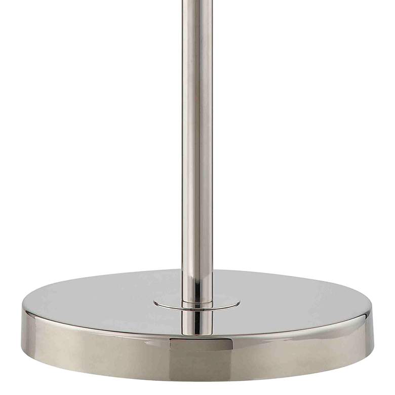 Image 3 Pinwheel Sand Chrome Metal 2-Light LED Table Lamp more views