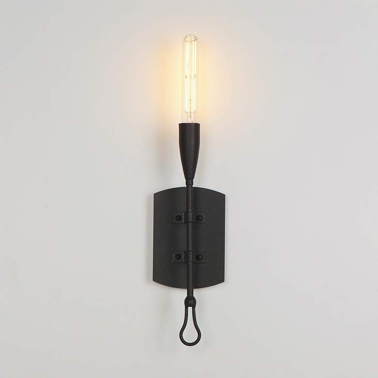 Image 3 Pioneer 1-Light Sconce Anthracite more views