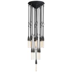 Pioneer 13-Light Pendant Anthracite