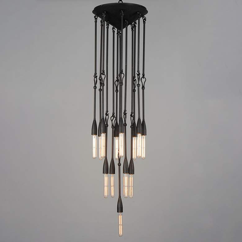 Image 3 Pioneer 13-Light Pendant Anthracite more views