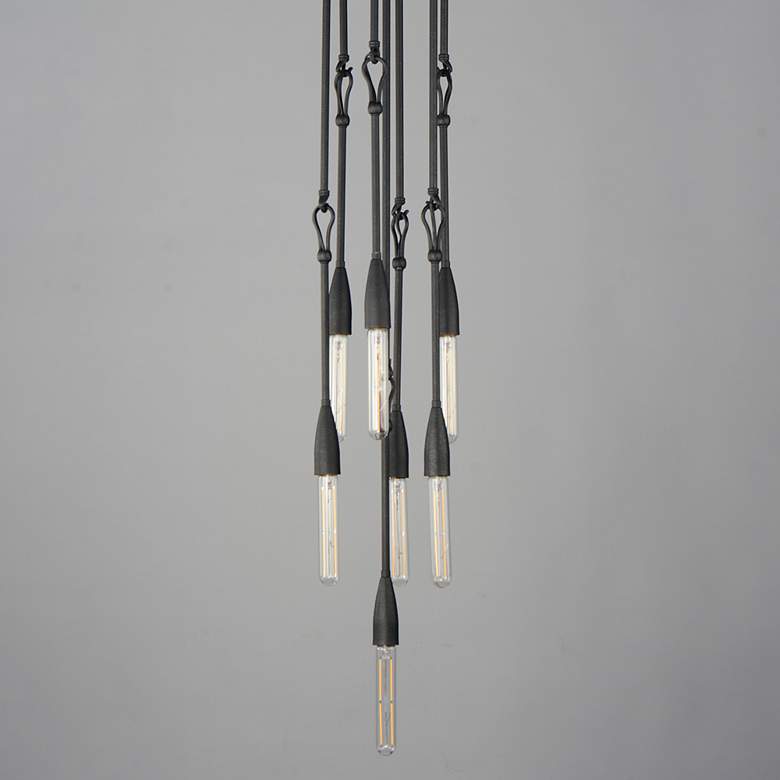 Image 3 Pioneer 7-Light Pendant Anthracite more views