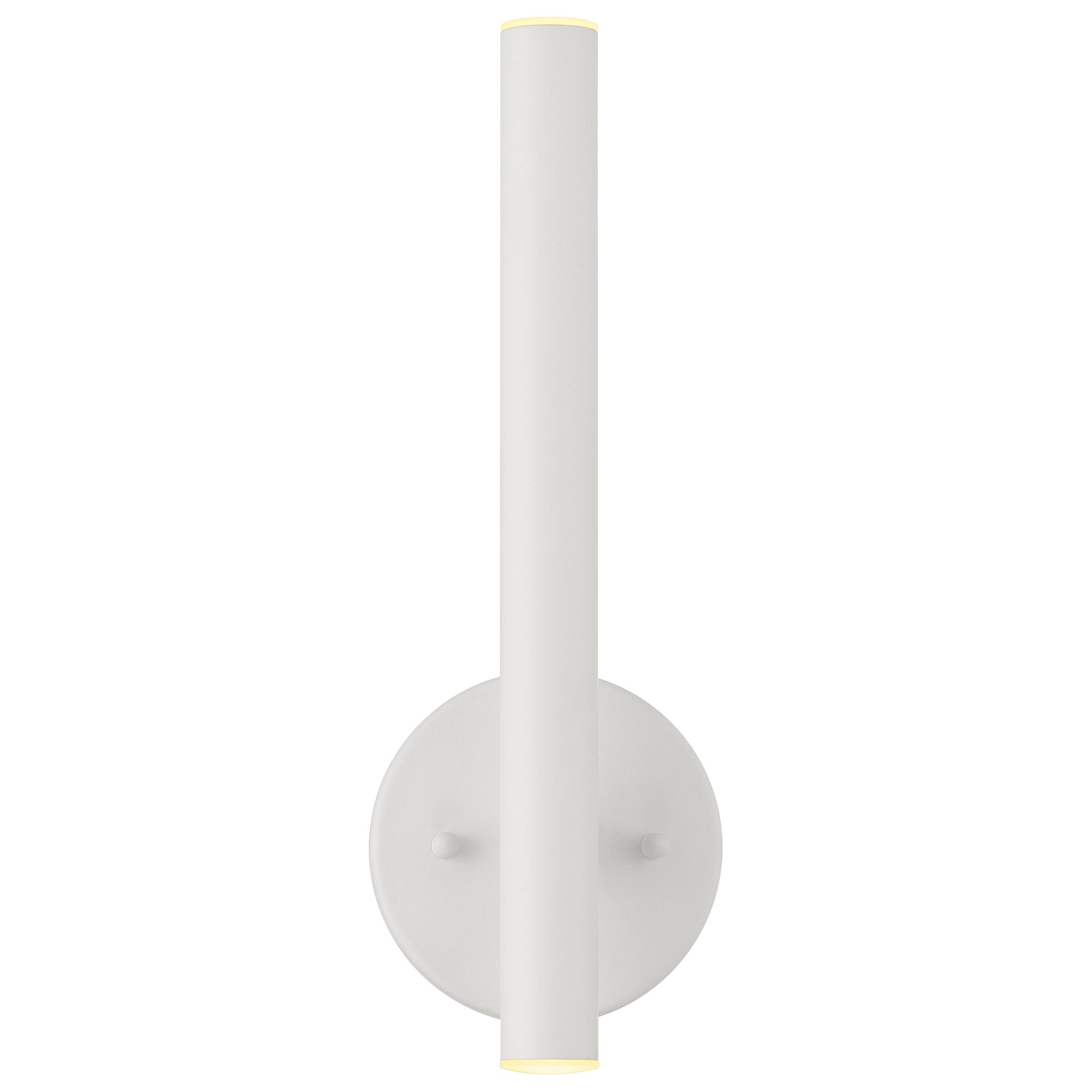 Image 5 Pipeline 13.75" High Matte White  LED Wall Sconce with Acrylic Lens more views