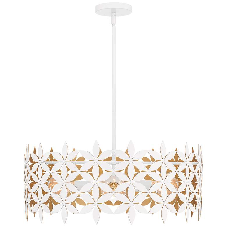 Image 4 Piper 24 1/4"W Matte White Art Shade Pendant Light more views