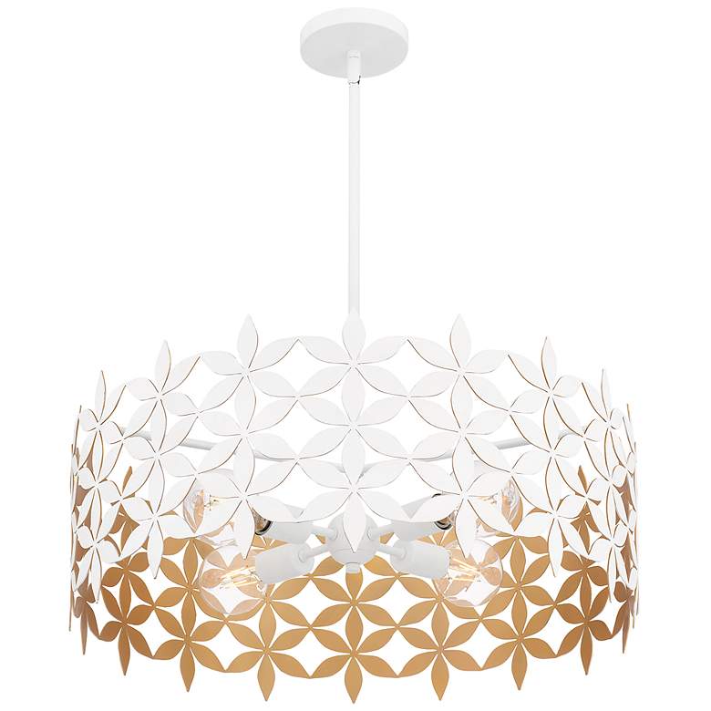 Image 5 Piper 24 1/4"W Matte White Art Shade Pendant Light more views