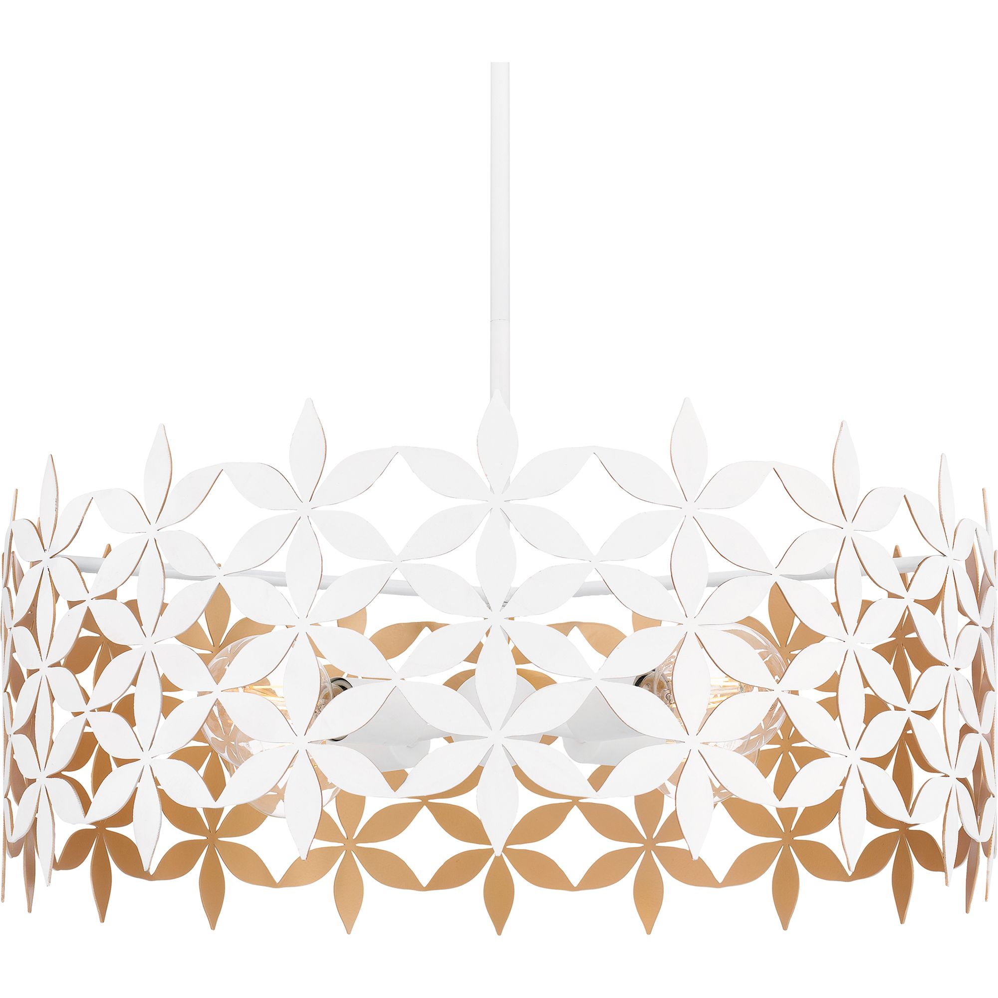 Piper 24 1/4"W Matte White Art Shade Pendant Light