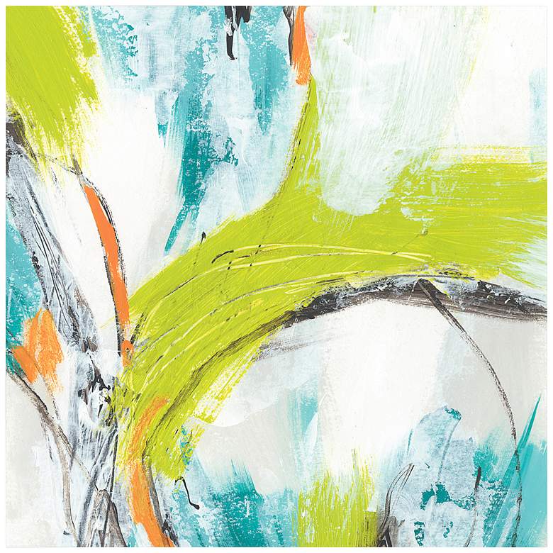 Image 3 Piquant 3 38" Square Free Floating Tempered Glass Wall Art