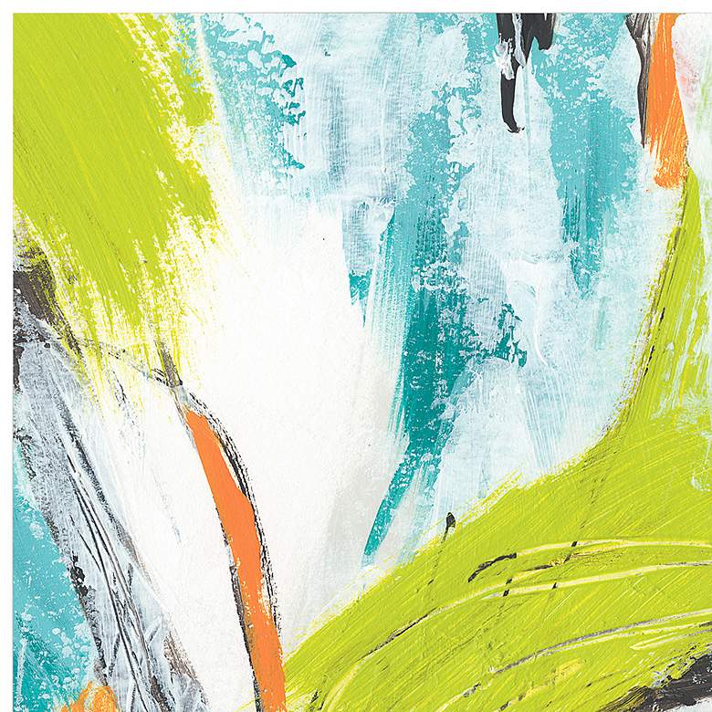 Image 4 Piquant 3 38" Square Free Floating Tempered Glass Wall Art more views