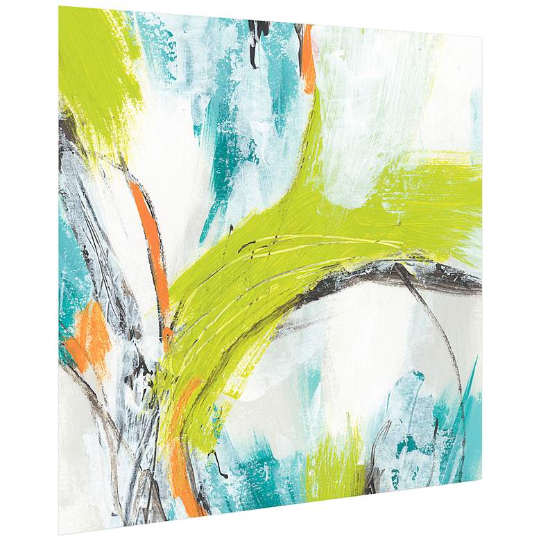 Image 5 Piquant 3 38" Square Free Floating Tempered Glass Wall Art more views