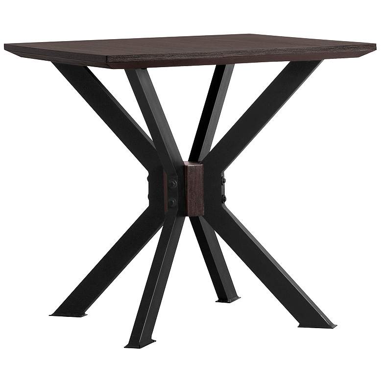 Image 1 Pirate Modern End Table in Acacia Wood