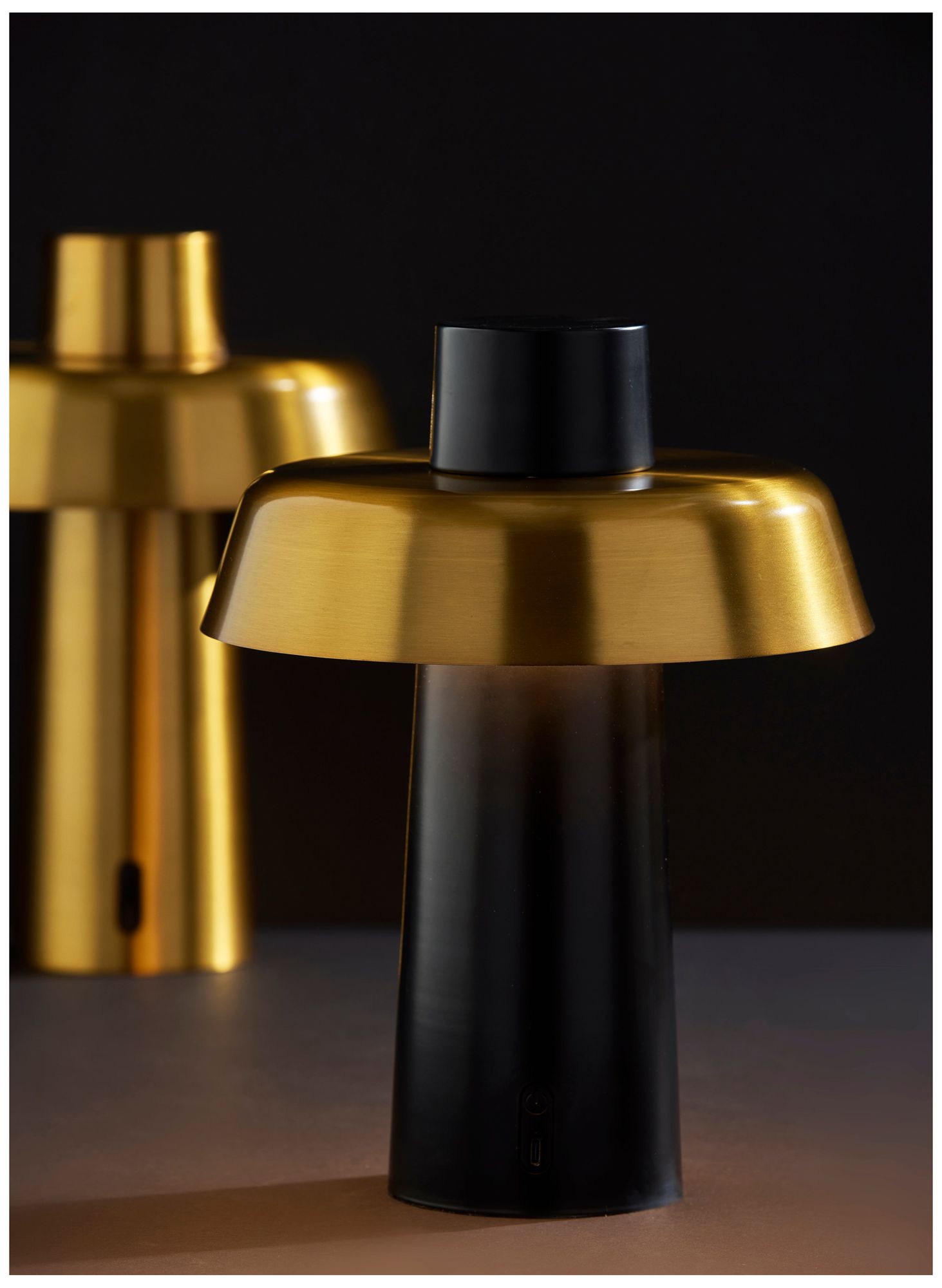 Image 7 Pirlo LED Cordless Table Lamp- Black more views