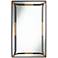 Piro Black Iron 29 1/2" x 47 1/2" Wall Mirror