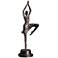 Pirouette Ballet Dancer Metal Sculpture