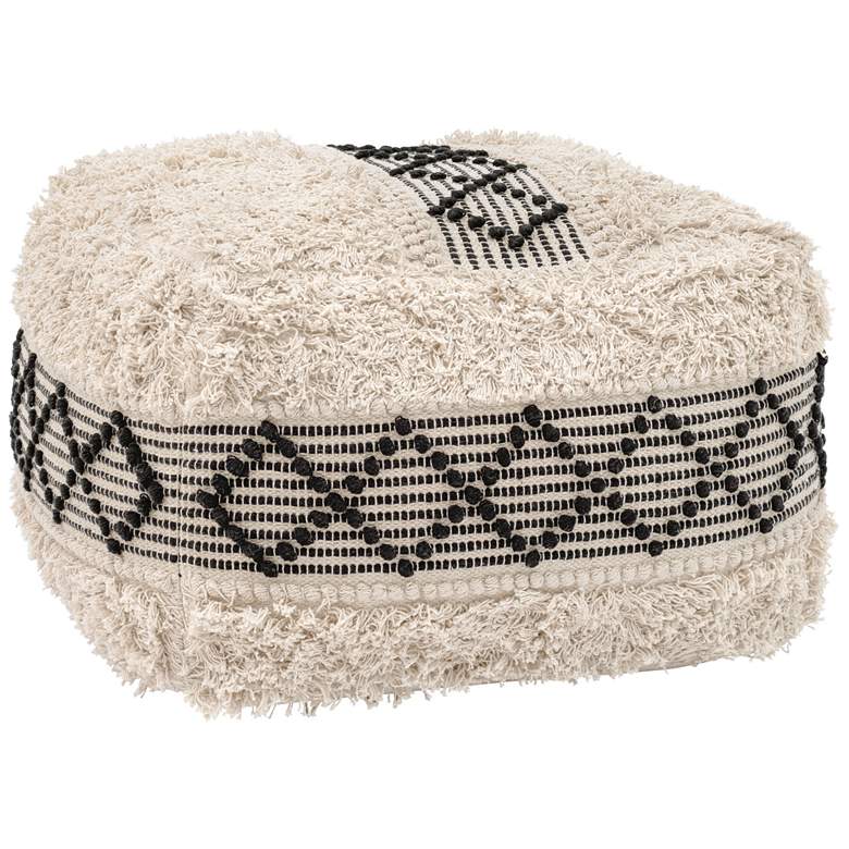 Image 1 Pisco Ottoman Beige & Black