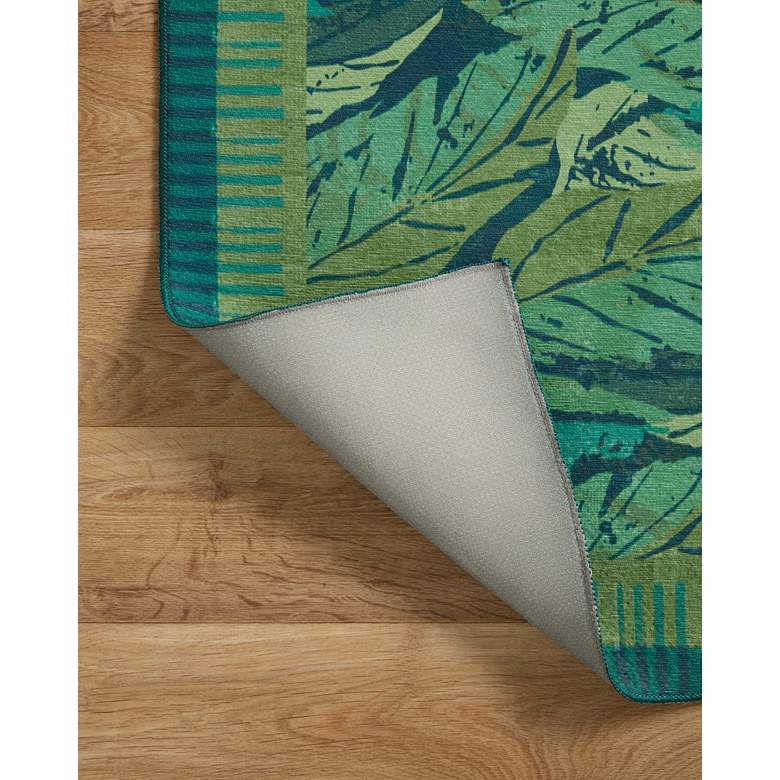 Pisolino PSO-04 5&#39;x7&#39;6&quot; Teal and Lagoon Rectangular Area Rug more views