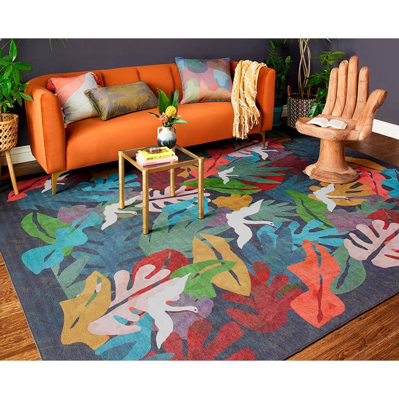 Image 1 Pisolino PSO-06 5'x7'6" Forest Fiesta Rectangular Area Rug
