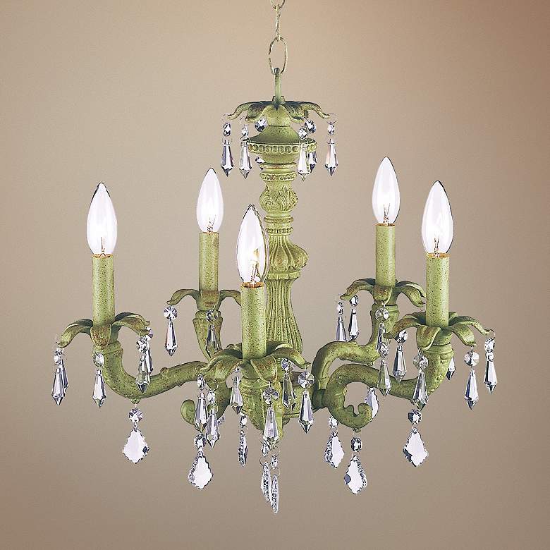 Image 1 Pistachio Chateau 5-Light Chandelier