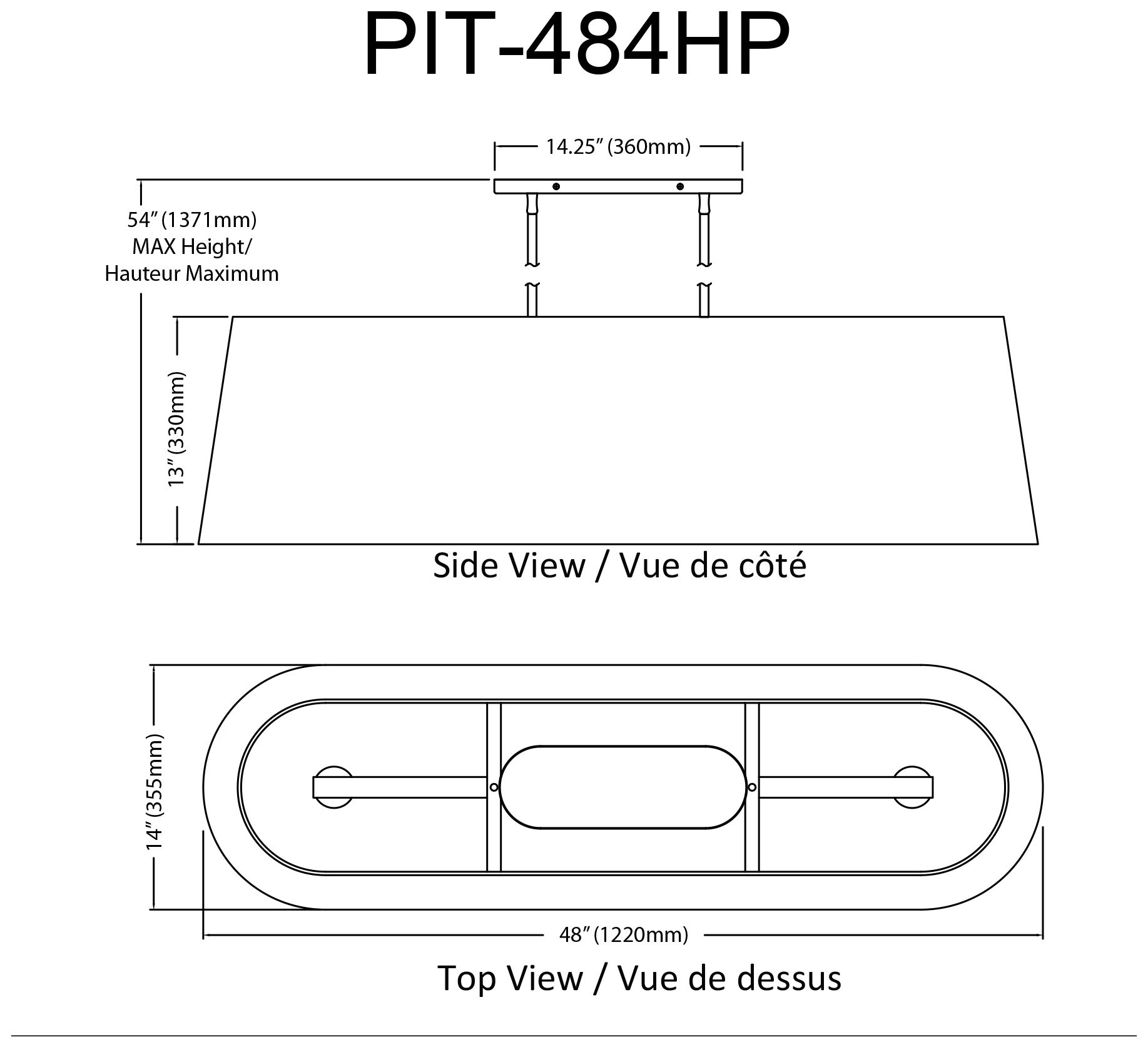Image 5 Pita 48" Wide 4 Light White Pendant With White Fabric Shade more views