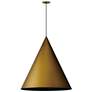 1_Pitch 30" LED Pendant Antique Brass