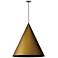 Pitch 30" LED Pendant Antique Brass