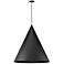 Pitch 30" LED Pendant Black