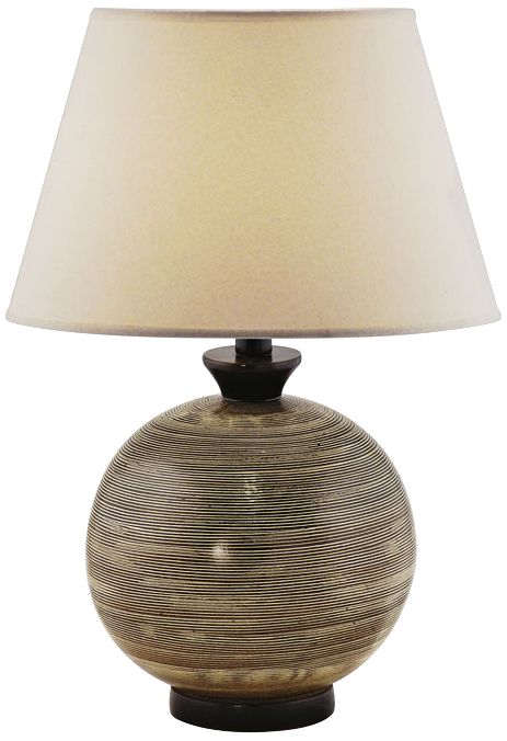 circle base table lamp