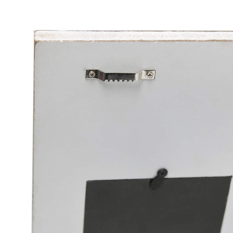 Image 3 Pixel White Wash Wood "Memories" 4x6 Photo Frame more views