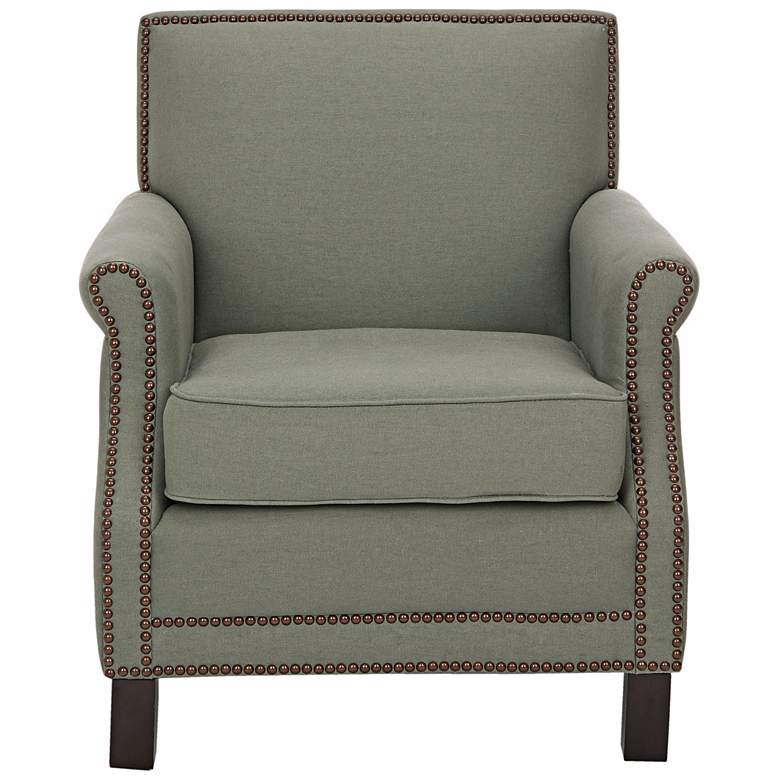 Placentia Easton Grey Upholstered Club Chair