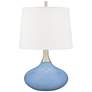 Placid Blue Felix Modern Table Lamp
