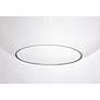 6_Placido 15 3/4"W Black Pendant Light w/ Clear Glass Shade more views