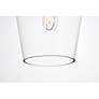 6_Placido Collection Pendant D5.9 H14.2 Lt:1 Black And Clear Finish more views