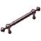 Plain Distressed Copper Metal 4 3/4" Wide Cabinet Pull