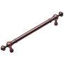 Plain Distressed Copper Metal 6 3/4" Wide Cabinet Pull