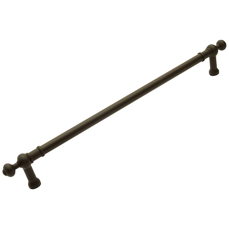 Image 1 Plain Oil-Rubbed Bronze Metal 21 1/4" Wide Appliance Pull