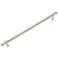Plain Polished Nickel Metal 9 3/4" Wide Cabinet Pull