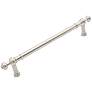 Plain Satin Nickel Metal 14 3/4" Wide Appliance Pull