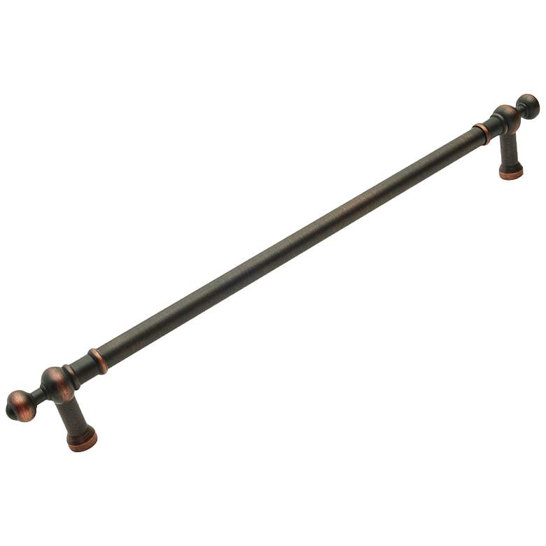 Image 1 Plain Valencia Bronze Metal 21 1/4" Wide Appliance Pull