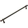 Plain Valencia Bronze Metal 21 1/4" Wide Appliance Pull